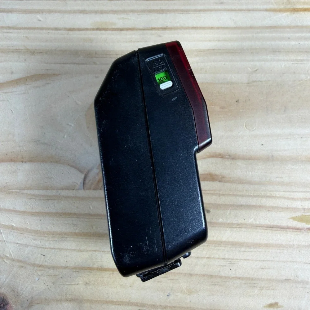 Canon Speedlite 244T External Camera Flash Black Vintage 3624